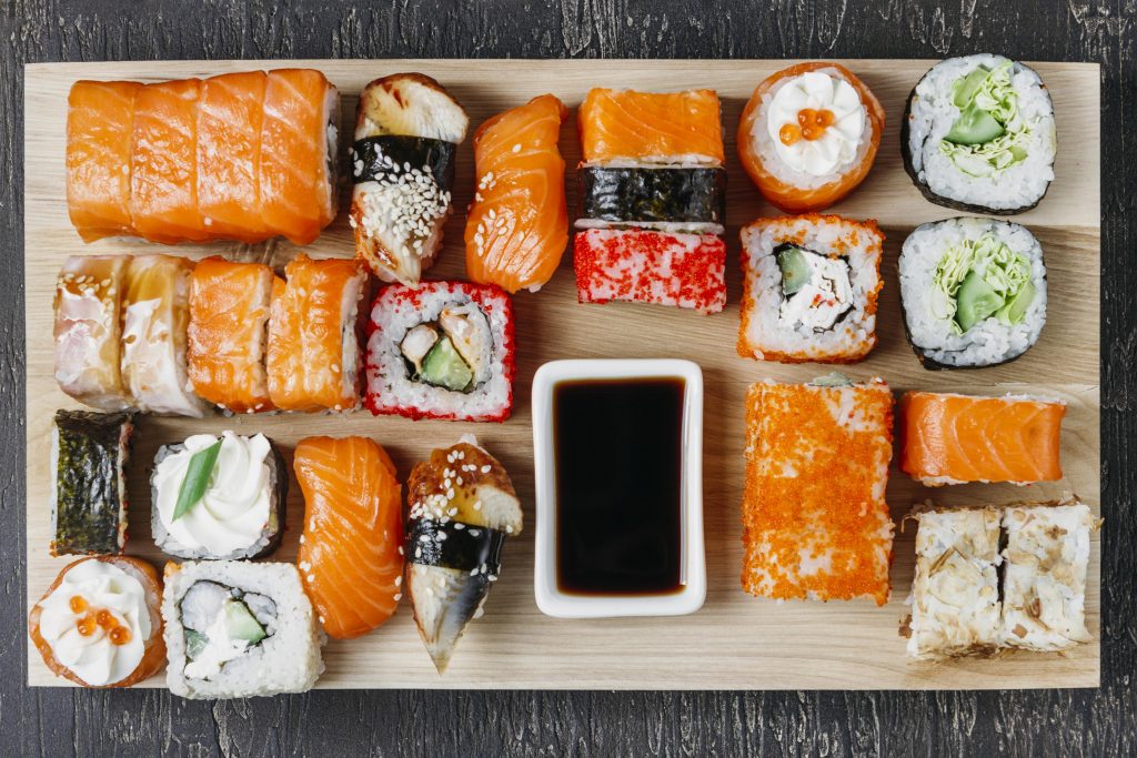 sushi-arrangement