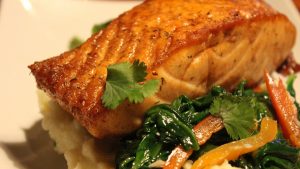 salmon-dish